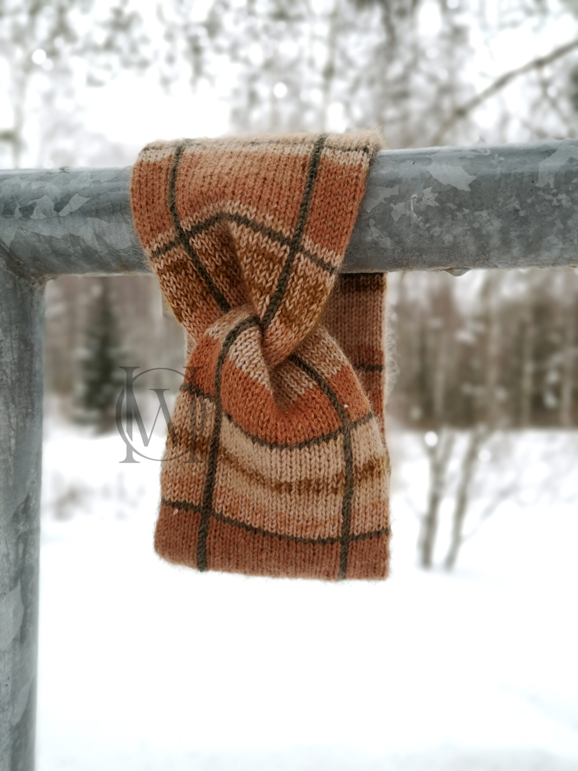 Ruudut Solmulla Headband - PDF - Kuva 4