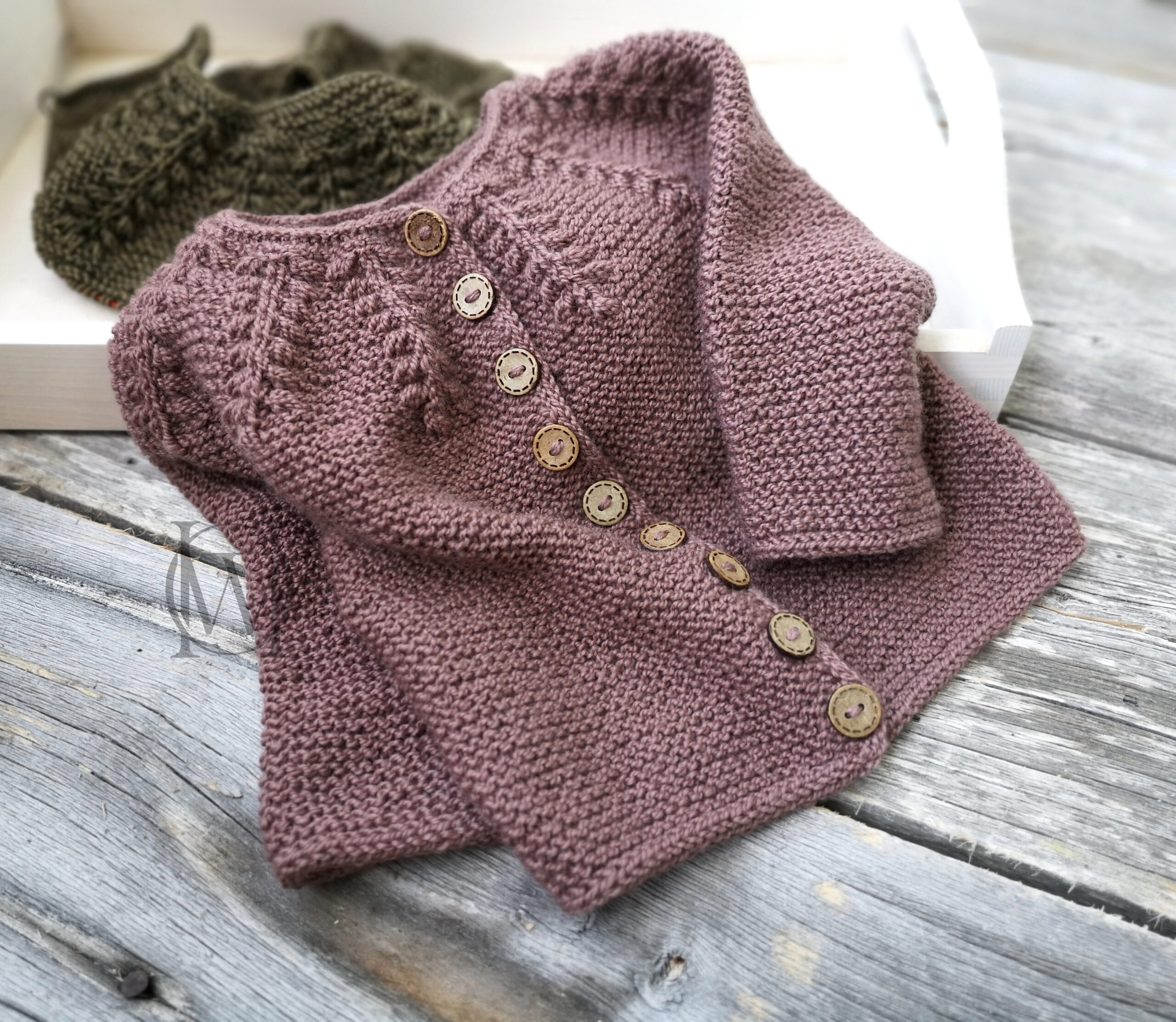 Raunioiset Mini Cardigan - PDF