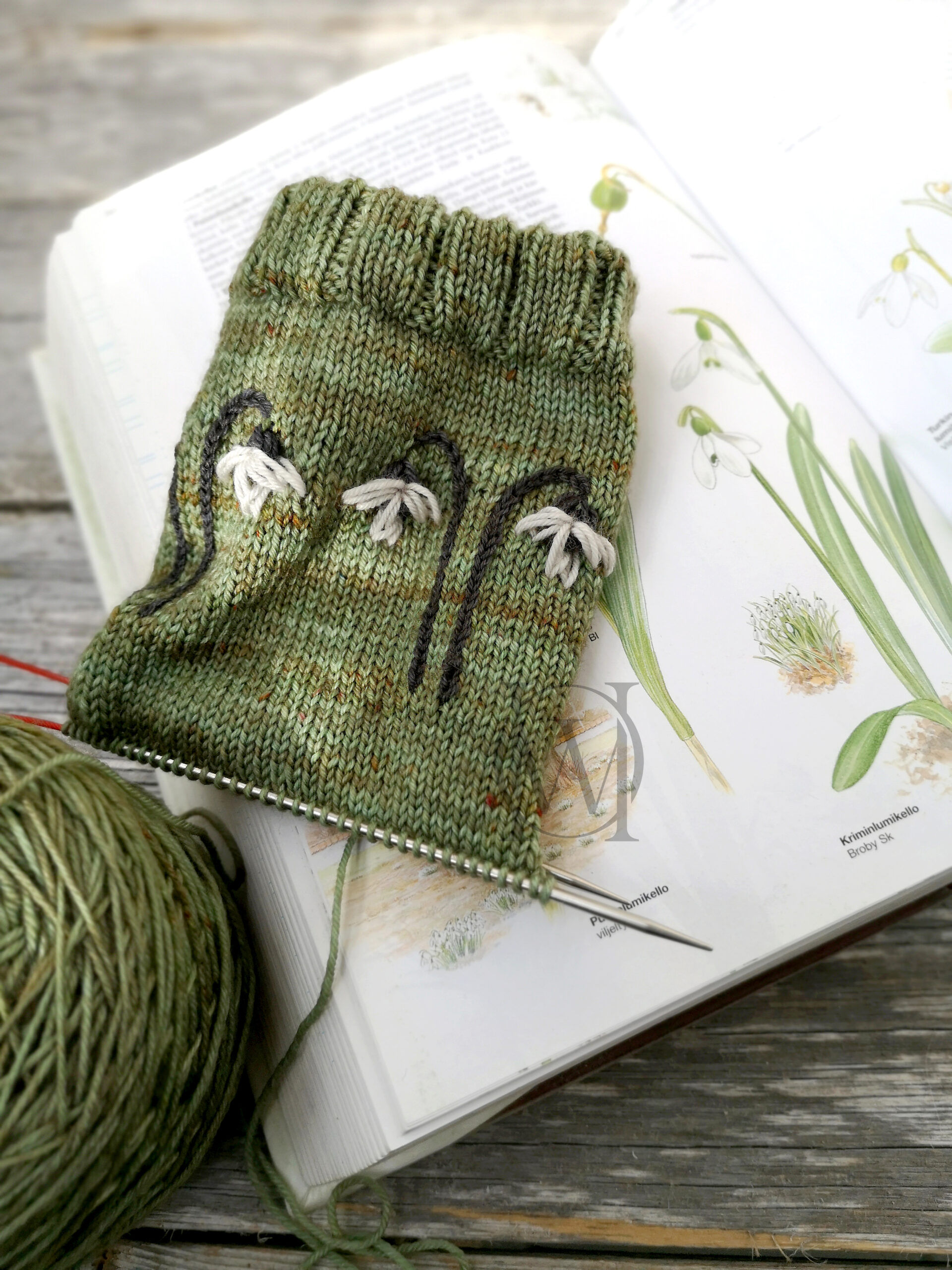 Lumikellot Socks - PDF - Kuva 5