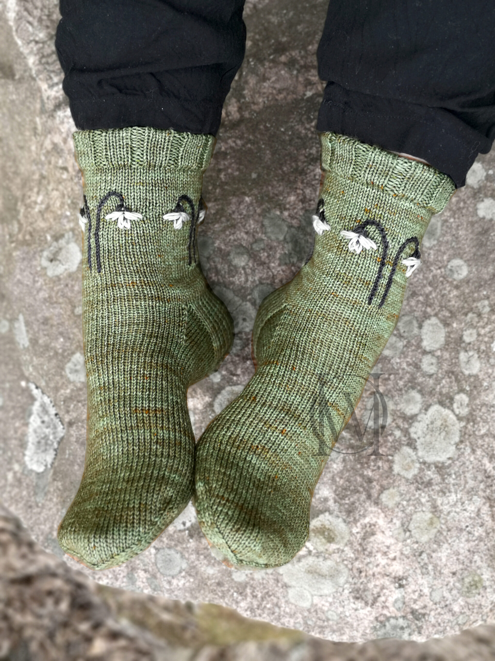 Lumikellot Socks - PDF - Kuva 4