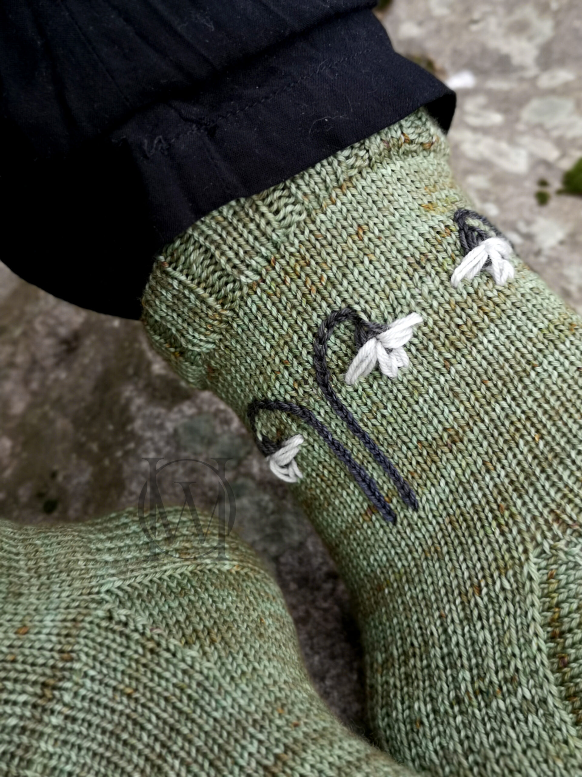 Lumikellot Socks - PDF - Kuva 3