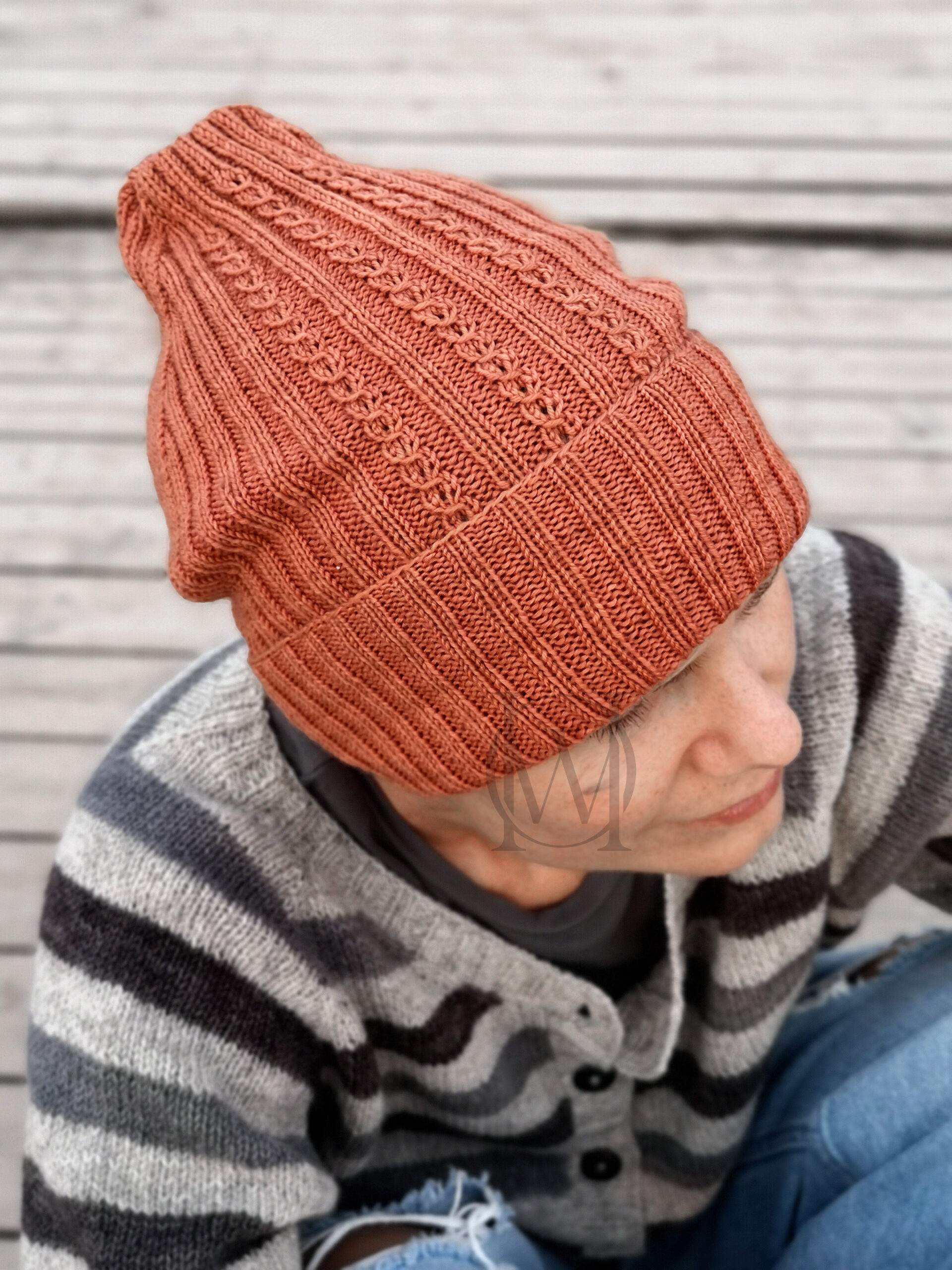 Kastepisarat Beanie - PDF