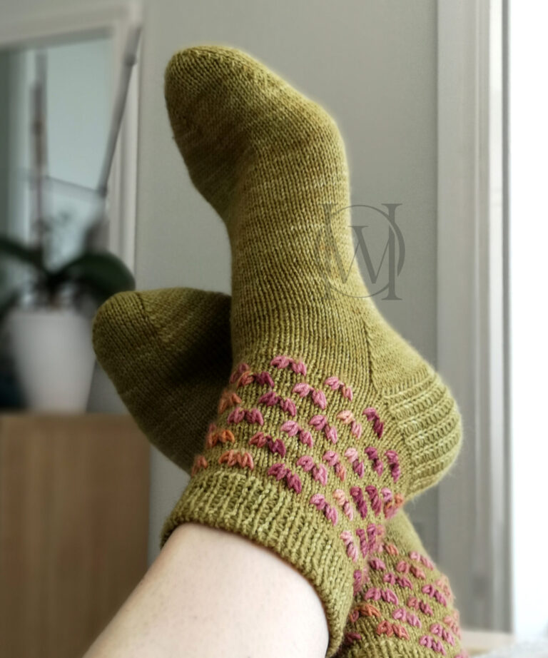 Niittykukat Socks - PDF