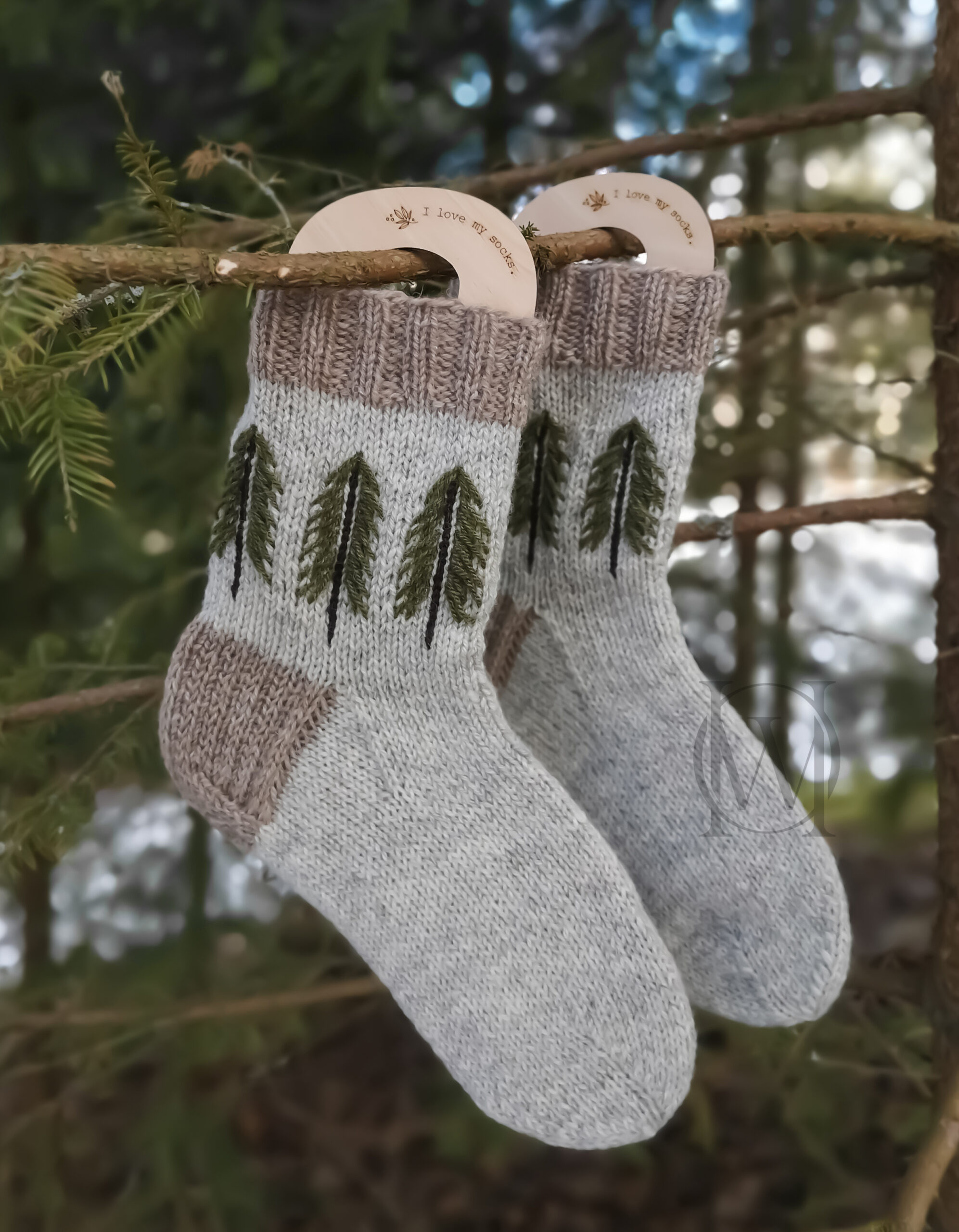 Korpikuusikko Socks - PDF