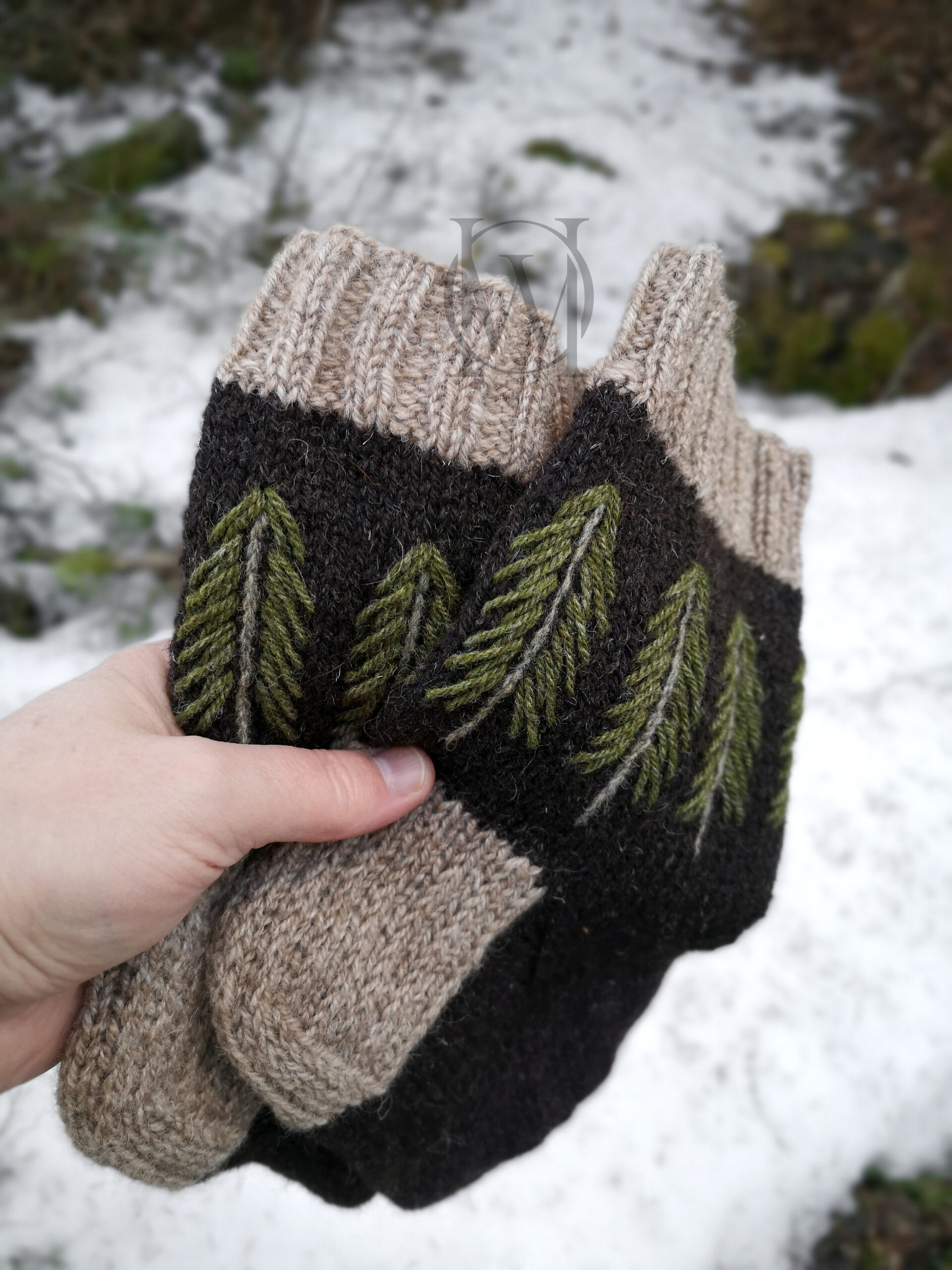 Korpikuusikko Socks - PDF - Kuva 2